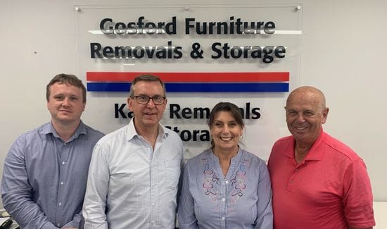 End of an era as Gosford Furniture Removals & Storage founders retire.